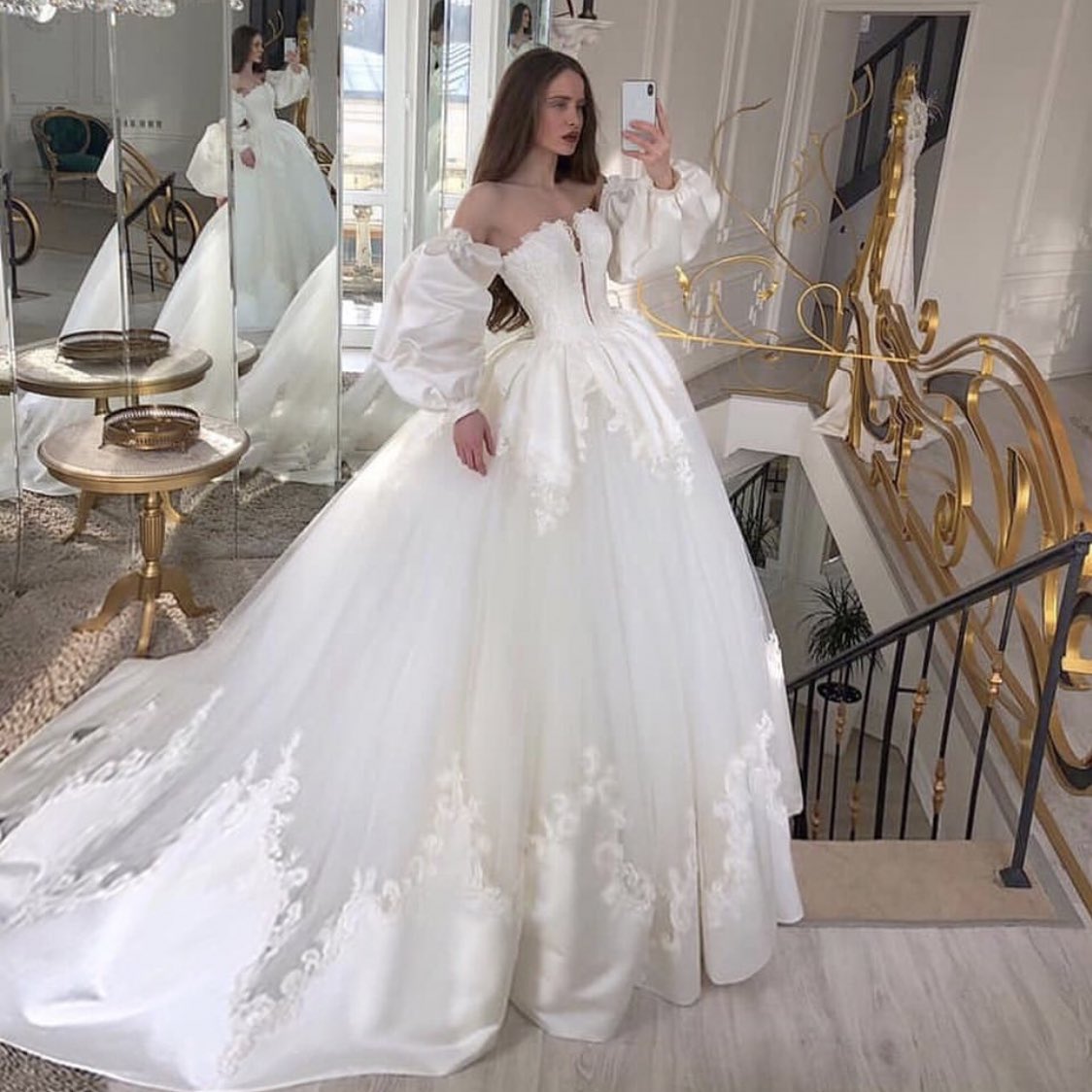 femmeduart's tweet photo. wedding gowns by marionela https://t.co/vvBksl46lF
