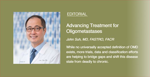 Don't miss September's message from editor-in-chief <a href="/DrJohnSuh/">John Suh</a> which focuses on the rapidly evolving
field of oligometastatic disease (OMD) Read more: bit.ly/2FyysA6  #RadOnc