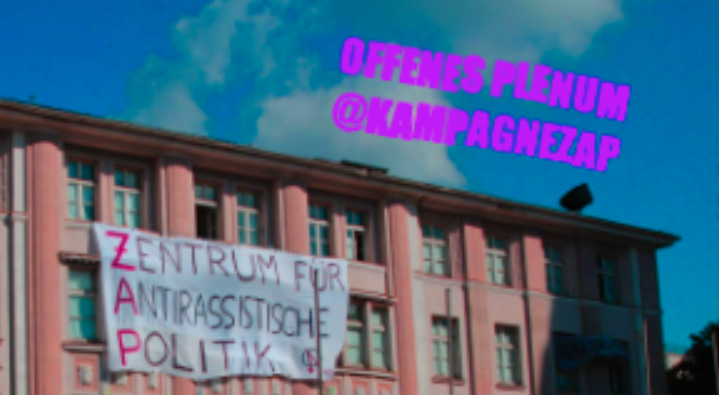 Wir laden ein zum offenen Plenum. Uns gibt's seit knapp einer Woche und wir freuen uns auf alle, die mitmachen wollen. Mittwoch 16.9. - 18 Uhr im AZ Mülheim #zapessen
