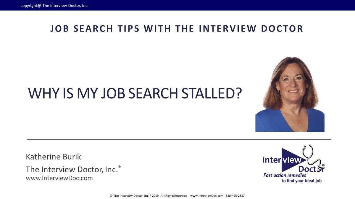 interviewdoctor's tweet photo. If your job search is not working, it could be this...
https://t.co/QPygdfiVxw

#JobSearch #JobSeeker #InterviewDoctor https://t.co/7Fvu5p2HdE