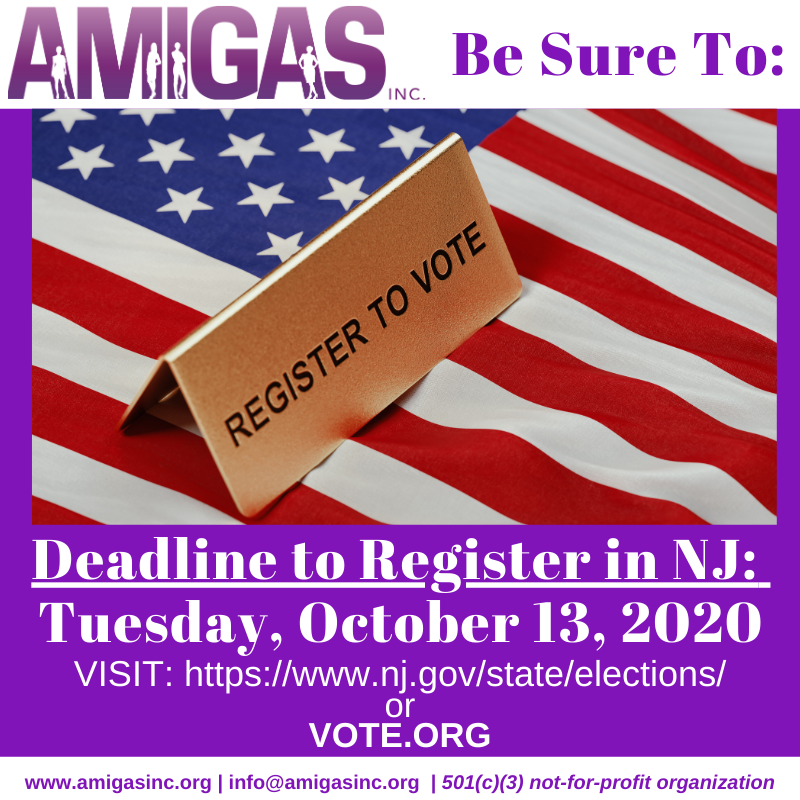 NEW JERSEY VOTER REGISTRATION DEADLINE IS IN EXACTLY ONE MONTH! You have 30 days to get yourself registered to vote.
Visit: nj.gov/state/election…
or
ALL states visit: vote.org
DON'T DELAY!
#RegistertoVote #RegisterToVote2020 #registertovotenow