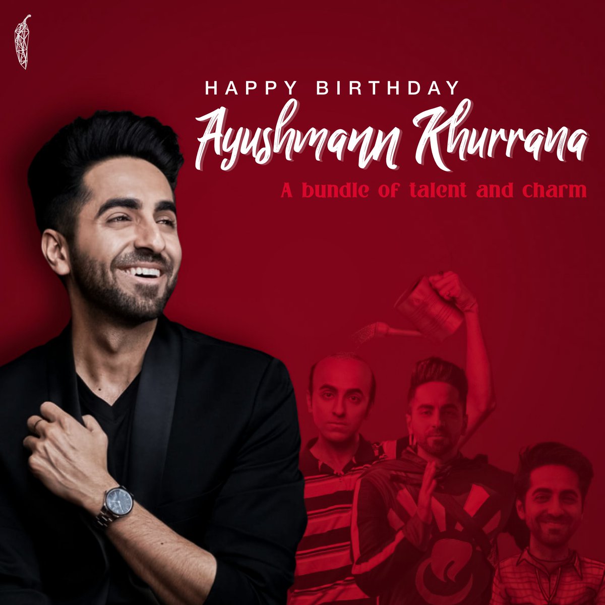 vfx_redchillies's tweet photo. We have always had a fantastic time working with Ayushmann Khurrana, be it as Bala in Bala, Kartik in SMZS, or Mudit in SMS. We do our best to complement our work with his vivacious energy. Wishing him a very Happy Birthday!
- 🌶️🎂

#HappyBirthdayAyushmann
@ayushmannk https://t.co/mOmpF2Yyfg