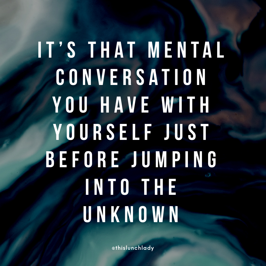 thislunchlady's tweet photo. Talk to yourself. Sometimes it’s more important than the journey itself.  Blog at https://t.co/r8qENsca7b

#theunknown #motivational #hypeyourselfup #selftalk #allinyourhead #thejourney #life #conqueryourfears https://t.co/RWUA3yO4y3