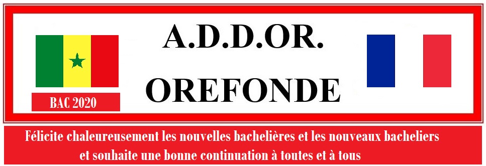 ADDOR_SN's tweet photo. ADDOR, toujours engagée auprès des populations pour des infrastructures de qualité en faveur de l'éducation, félicite chaleureusement l'ensemble des lycéennes et lycéens de Oréfondé et des autres localités ayant réussi au #Baccalauréat2020. 👏👏👏 https://t.co/0vcmiMidmt