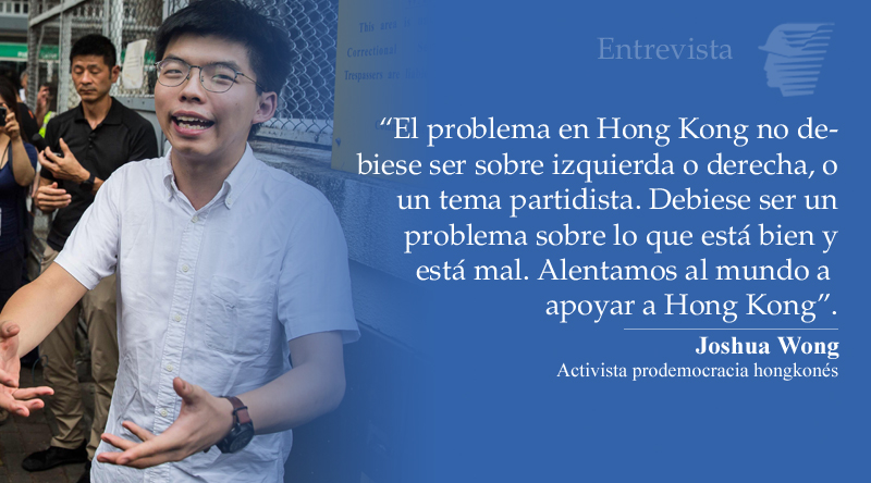 __elmercurio's tweet photo. Joshua Wong: “Aunque Beijing vete mi candidatura, no puede vetar mi capacidad para protestar” https://t.co/FTZfmxEQIu https://t.co/N2aPWiEwgH