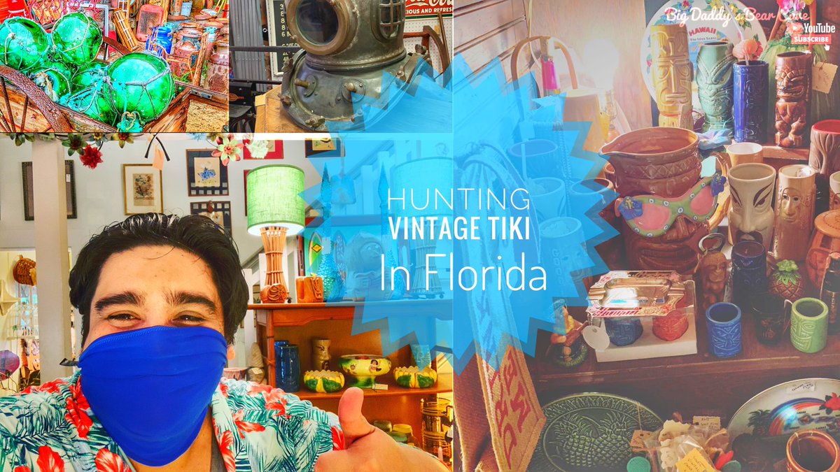 WhiskeyBearCave's tweet photo. Hunting Vintage Tiki in Central Florida at Renningers Antiques and Throu... https://t.co/8ZZcYKbdmu  😎🌴🍍🗿🤙🏽🍹 I love Vintage Tiki!!! #vintagetiki #tiki #tikilife #fleamarket #Florida #tikimug https://t.co/AelhwDZlWq