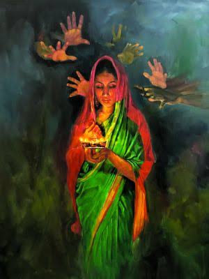 It's no magic. It is the Tejo shakti of Agni which will feed your mind body and soul with positivity and help you attain 8 aishwaryas which lead you to attain Vedanta and reach parabhraman. Just feel it - Looking at diya with open eyes and meditate n you will achieve wonders