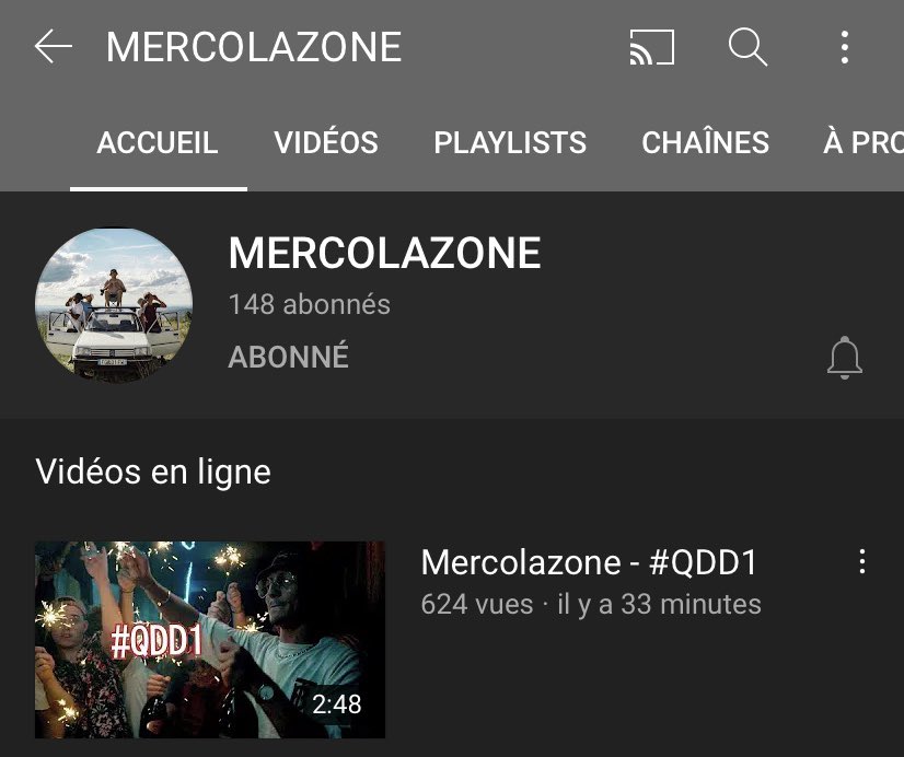 Mercolazone - #QDD1 youtu.be/Gdqo6S-OCTQ 
Allez voir, c’est pas rien !!