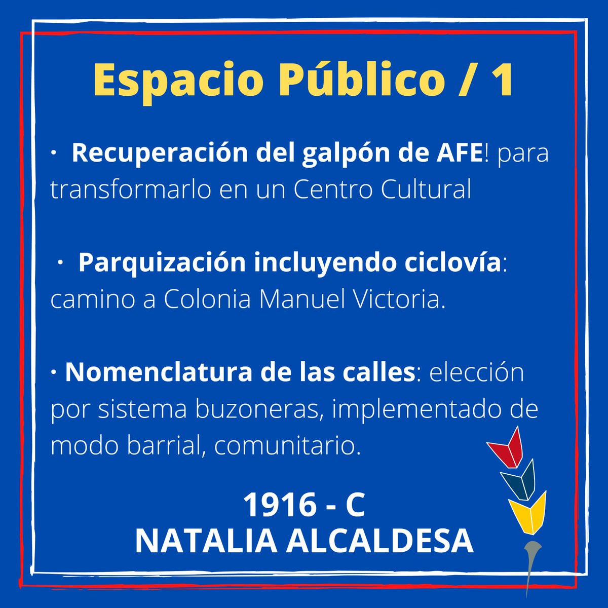 fa_rodo's tweet photo. Seguimos compartiendo nuestras propuestas.

Esta vez: espacio público⬇️

#1916-C https://t.co/s9OSkp305h