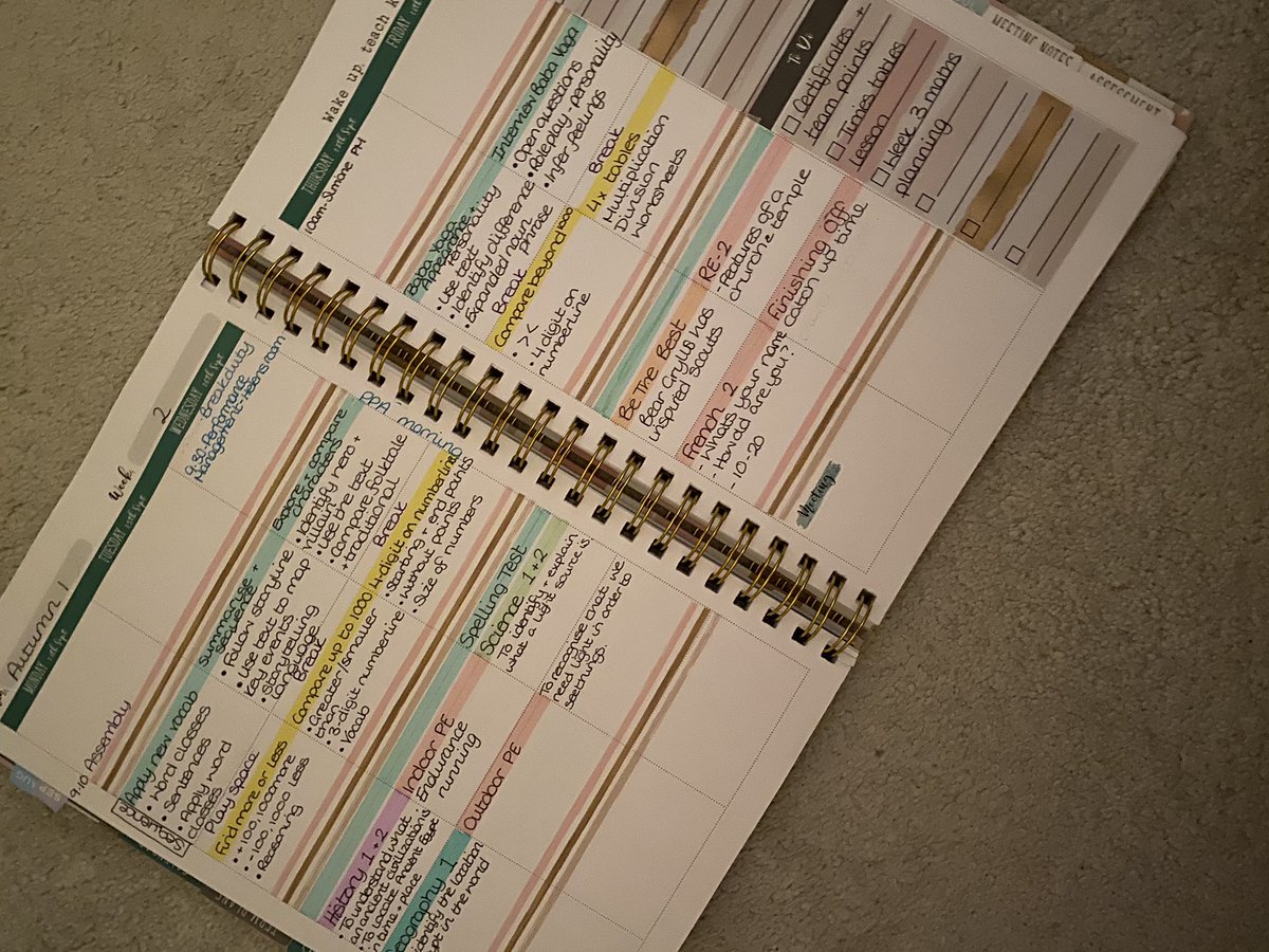 MrsAVJones's tweet photo. I don’t know how I managed last year. This @TPositiveTC planner is a godsend. I know exactly what I’m doing for the week &amp; feel so much more organised! https://t.co/JhKLy77WHf