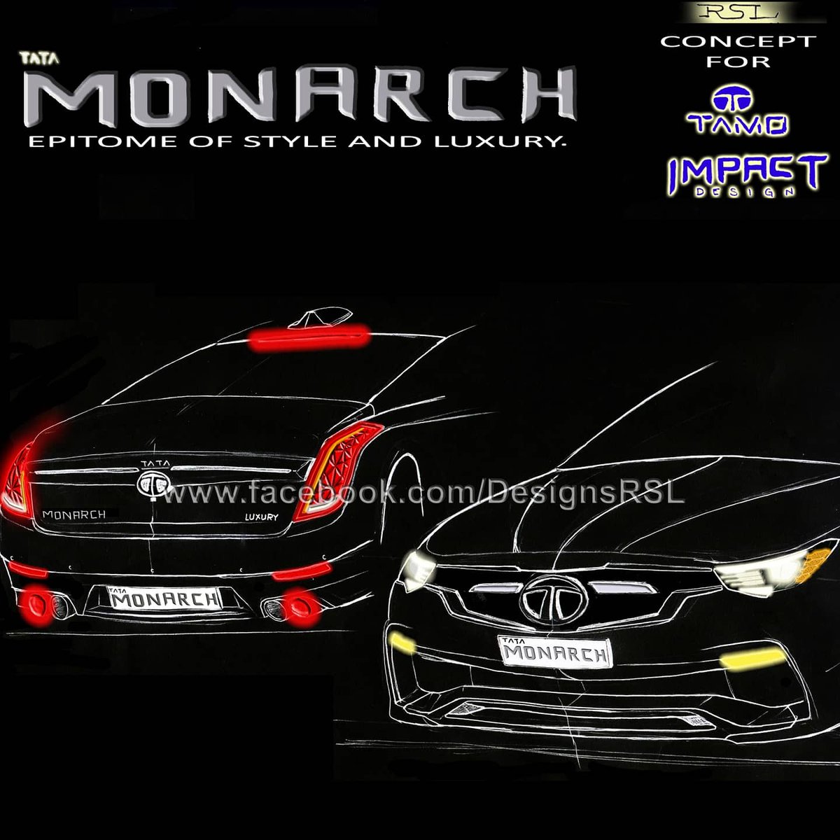 randeepsingh_l's tweet photo. Midsize sedan #Concept model being unveiled
Entitled MONARCH
For @RNTata2000 | @TataMotors 😊
Front|Rear 😊 😉 LAUNCH SOON 😋
#automobile https://t.co/EEb6BFk4MP