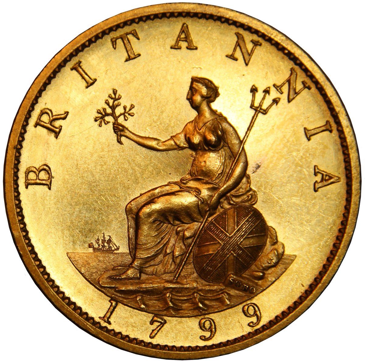 Garethbellcoins's tweet photo. Happy Sunday evening folks just wanted to share with you a wonderful George III 1799 Gilt Halfpenny which is heading off to my collection ๐
CAMERA SET TO MAX!!! Wonderful gilding and a very smart ship!! #garethbellcoins #numimatics #coincollecting #georgeiii #halfpenny https://t.co/XPrbs5vZvy