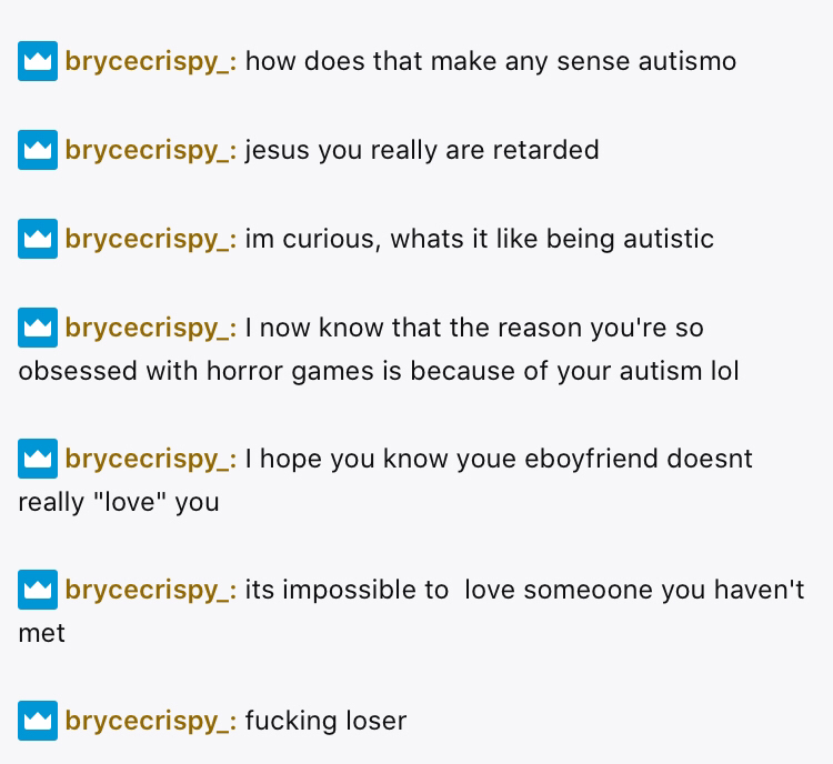 TW FOR RACISM, TRANSPHOBIA, HOMOPHOBIA, ABLEISM, ISLAMAPHOBIA, R SLUR IDK WHAT ELSE HI THIS THREAD IS LITERALLY FROM MONTHS AGO AND I FORGOT ABOUT IT/THEM BUT THEYRE SO OBSESSED THEY CAME INTO MY STREAM AND MY FRIEND'S TWITCH DMS LOLLLZ (this is chinkayla from earlier )