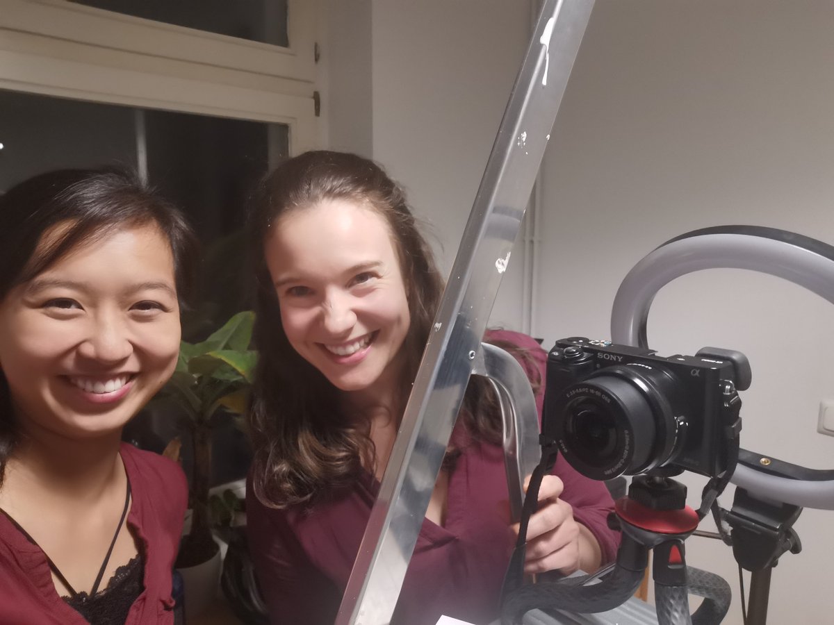 Sci_Lead's tweet photo. Professionell improvisiertes Set-up mit Leiter für das erste Video-Interview als Sustainable Leadership Initiative!
@linn_voss @qadn_daniela @Friederik_ggert https://t.co/kGJGSZcJP8