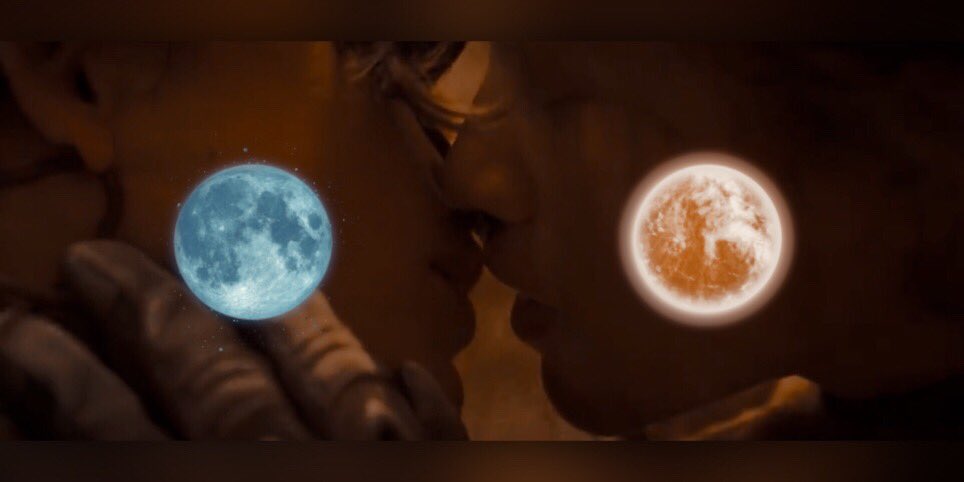 PAUL THE MOON AND CHANI THE SUNvisual symbolism that harkens back to ancient mythologies, and other iconography relating to masculine and feminine divinity and power