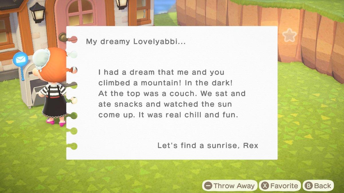 LWondr's tweet photo. i love you rex  #AnimalCrossing #ACNH #NintendoSwitch https://t.co/dGW02SSEHb