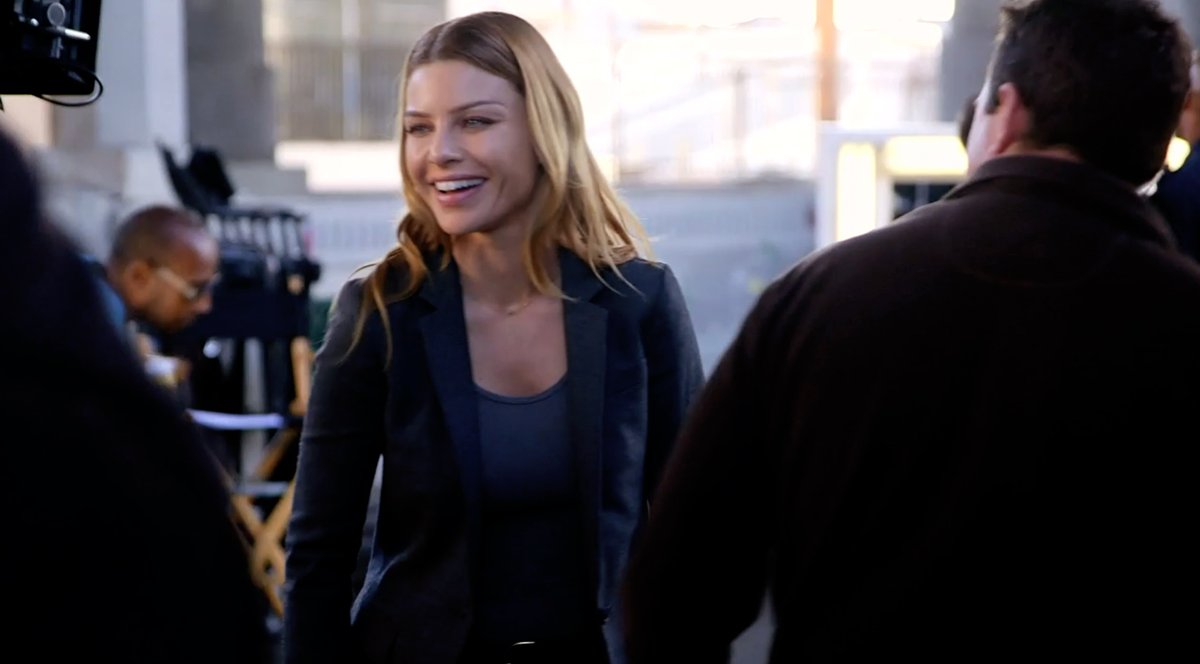 DailyLaurenG's tweet photo. lauren and tom on the set of the pilot of #lucifer https://t.co/wzOEkESaO1