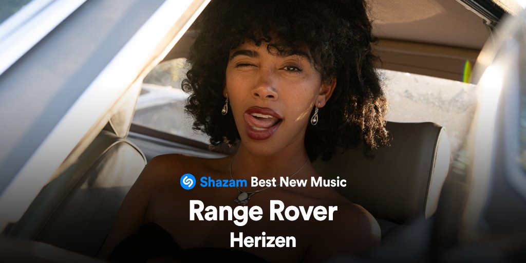 Listen to RANGE ROVER on <a href="/Shazam/">Shazam</a> 'Best New Music' Playlist✨ &amp; add it to your playlist!! Thank you for the love! 🖤😘 apple.co/BestNewMusic
