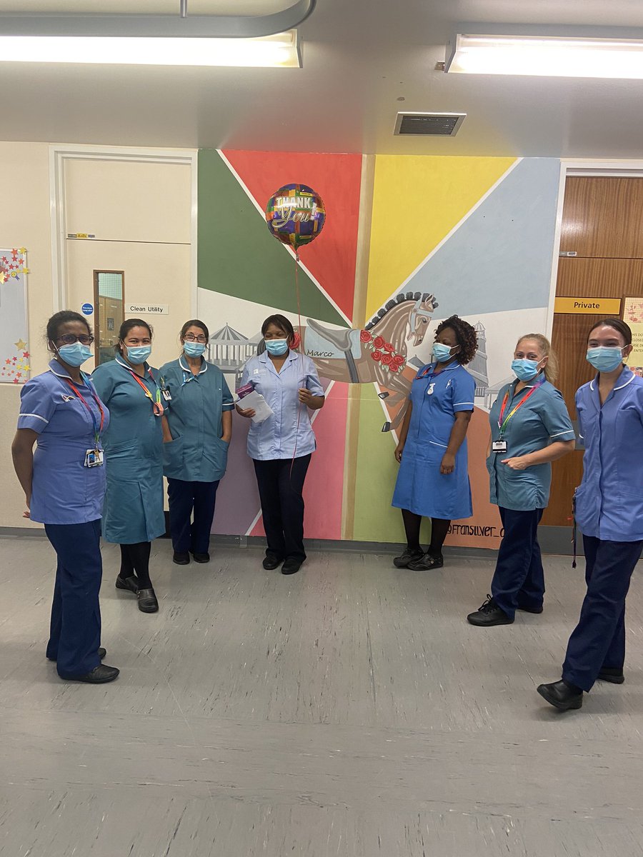 TeamC54's tweet photo. We say bye to our student nurse memory today .  your going to be a fabulous nurse. The team will miss you 😘 @NUHPractice_Ed. @rachelmcgown @jennytnuhc54 @krista_camina @SarahMack24 @HcopTeam @beverleybrady6 https://t.co/ZqmAOCtSID