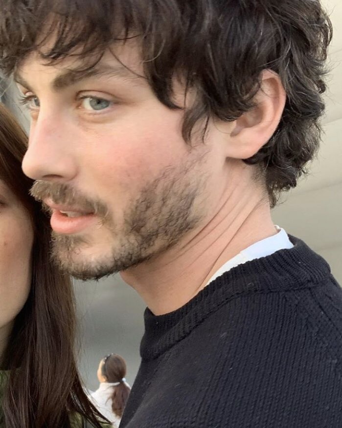 thisisnotahmad's tweet photo. i just think that logan lerman https://t.co/Ig1MEy5b5l