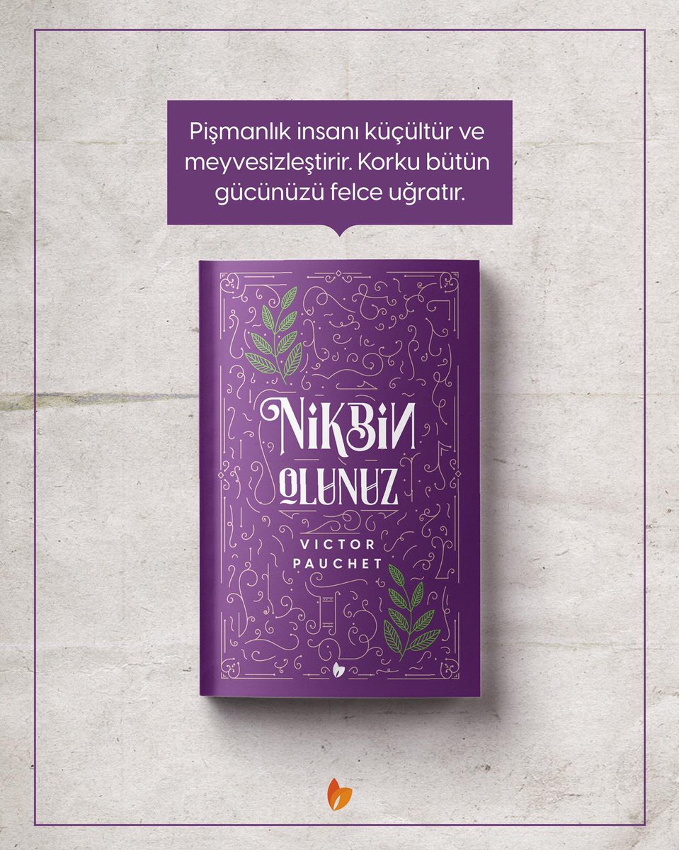 bugdaykitap's tweet photo. Pişmanlık insanı küçültür ve meyvesizleştir.Korku bütün gücünüzü felce uğratır.
#kitap #victorpauchet #nikbinolunuz #bugdaykitap https://t.co/DxvdY565FQ