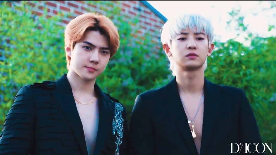 I MEAN, LOOK AT THE VISUALS  THESE TWO CAN JUST STAND WHEREVER THEY WANT AND WOULD STILL GET PRAISED  and hey, these two are talented too! versatile artists, indeed  #EXO_SC    #SEHUN    #CHANYEOL  