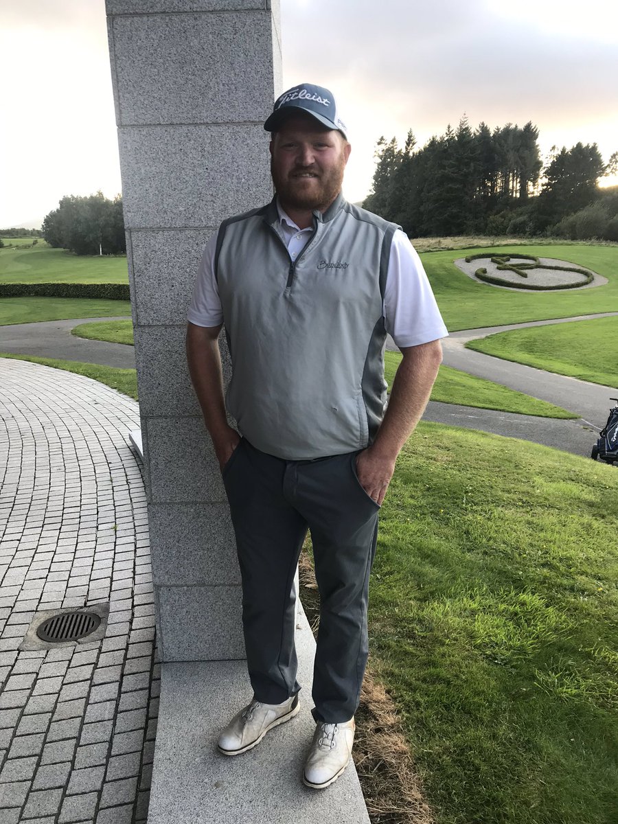 BunclodyGolf's tweet photo. ⛳️ Captain’s Prize 2020 ⛳️

🏆 We have a Winner! 🏆

Congratulations to Adrian Power (5) who won this year’s Captain’s Prize

Adrian needed to birdie the last playoff hole (18th) to take victory from playing partner, and past winner, Aidan Lyons by just 0.5 of a shot!! https://t.co/c5whOXZIkC