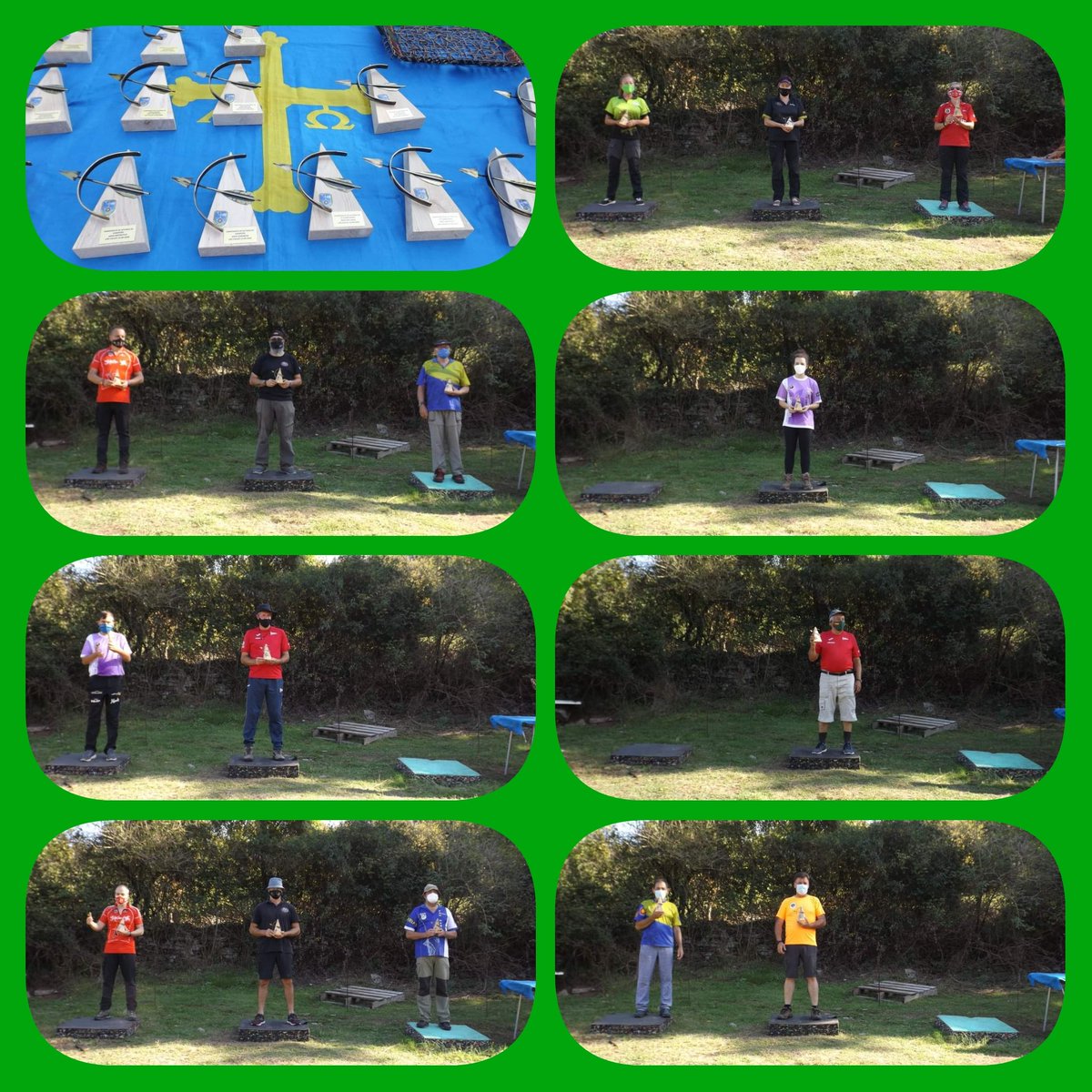 Hoy ponemos punto final  a la temporada 2019/2020 con el Cto. Asturias 3D 
🥇🥈🥉rftapa.com/docs/resultado…
Un gran día, donde el calor nos acompañó algo mas de los deseado... 😅😅
#TiroConArco #Archery #Deportes
<a href="/RFETA/">RFETA</a> <a href="/dxtasturiano/">adnasturies</a> <a href="/TododeporteAstu/">Tododeporte Asturias</a>