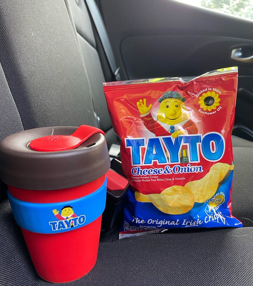 Good morning from the Taste Team, Mr. Tayto is ready for the week ahead!

#Tayto_at_Taste