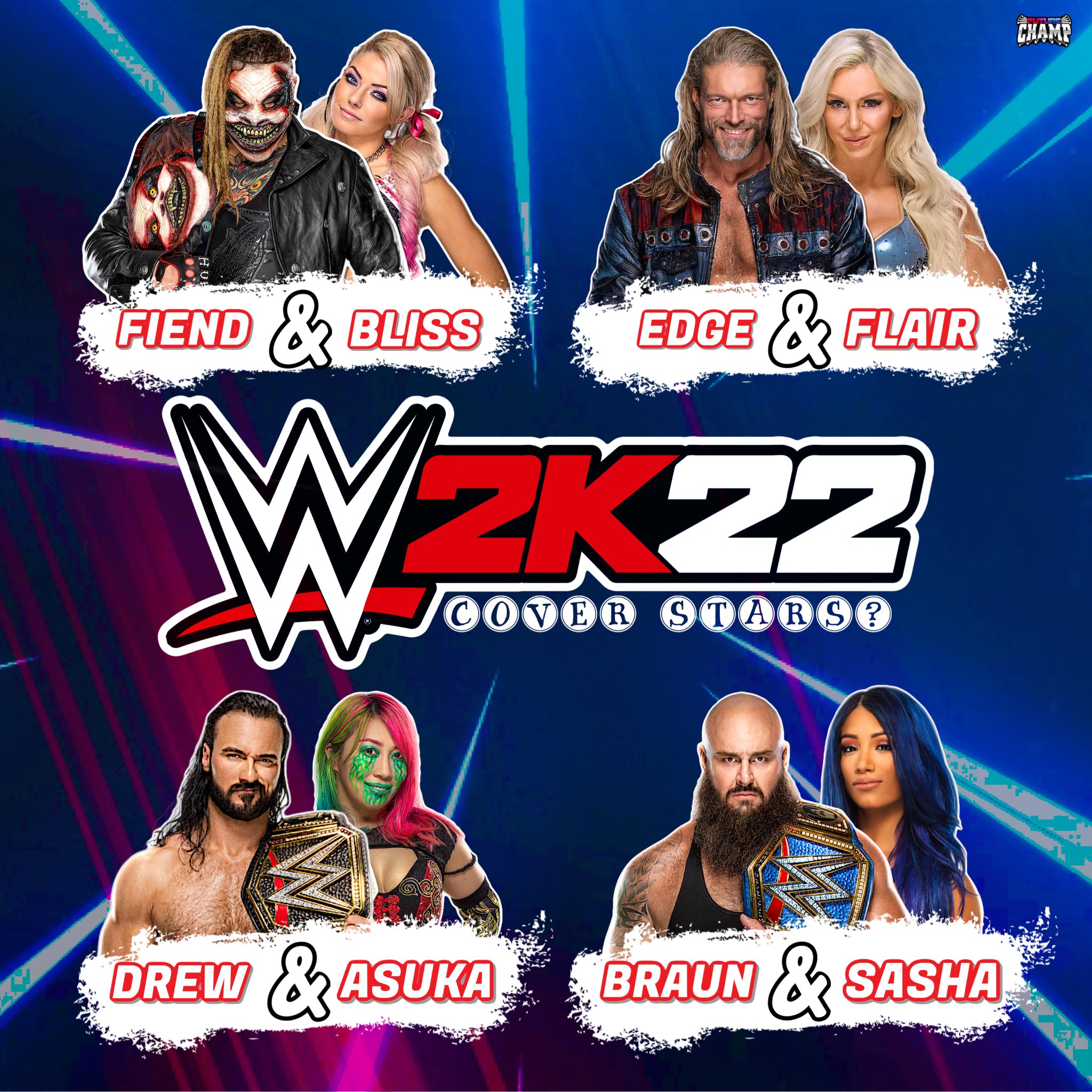Futurechamp I Think 2 Of These 8 Superstars Will Be On The Cover Of Wwe2k22 T Co 9vzs8gpd8u Twitter