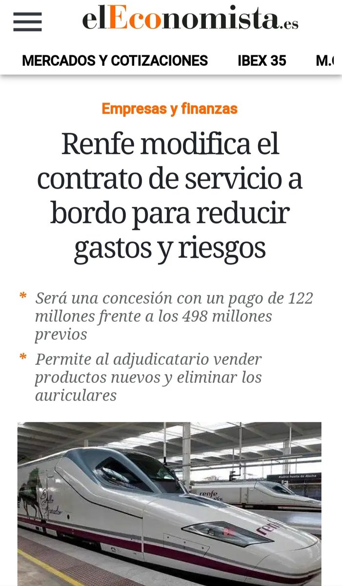 dianaCazadora78's tweet photo. 📢4 meses:@Renfe pasa de una licitación de 493,4M€ a 122M€💵🚆🤔.
Dicen @PSOE @Yolanda_Diaz_ @abalosmeco  no se podrá despedir por  #Covid_19 .
2️⃣0️⃣0️⃣0️⃣ Trabajadores estamos abocados a ello ⏳🆘
@SFFCGT @FSCdeCCOO @AccionsindUSO @SoliObrera @SFIntersindical @afectadosxrenfe https://t.co/Rjko40qlb0