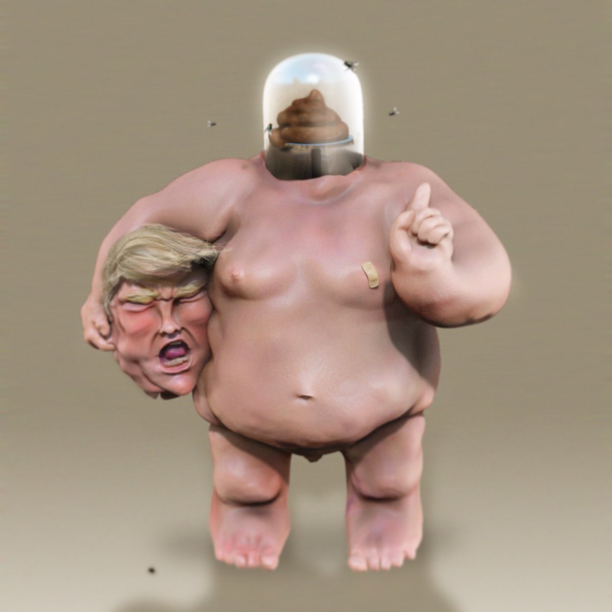 heymelroy's tweet photo. Shit in - Shit out. Donald Trump ain’t human. It’s just impossible. He must have been sent from outer space to destroy our planet. #AntifaTerrorists #TrumpIsNotWell #TrumpChaos #TrumpVirus https://t.co/N9UxpVwnXG