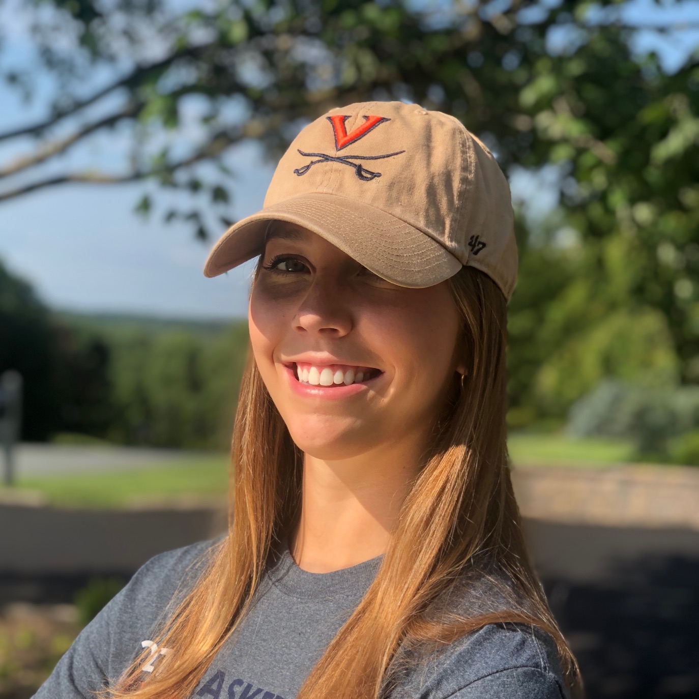 Mincer's on X: Our '47 Brand adjustable hat looks great in khaki and is  sandwashed for a broken-in feel  #UVA #HOOS #WAHOOWA   / X