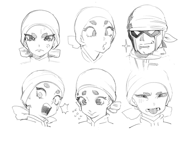 I drew this when they revealed Min Min for smash bros 