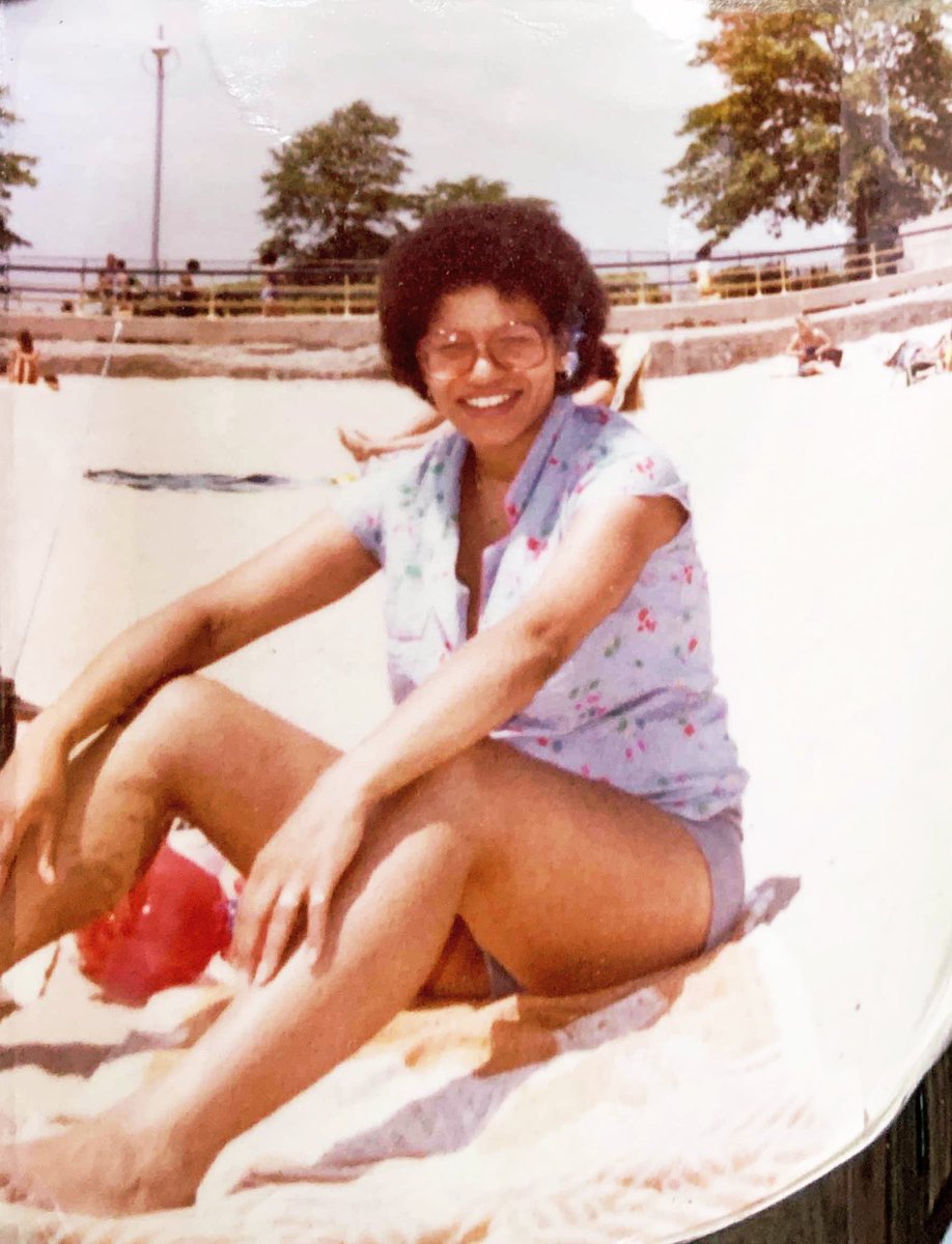 StevenCanals's tweet photo. My momma, Evelyn, looking cute as hell with me in her belly!! 🤰🏽 #est1980 #40thBdaytomorrow 🎂🙌🏽 https://t.co/3i8i5pSjdI
