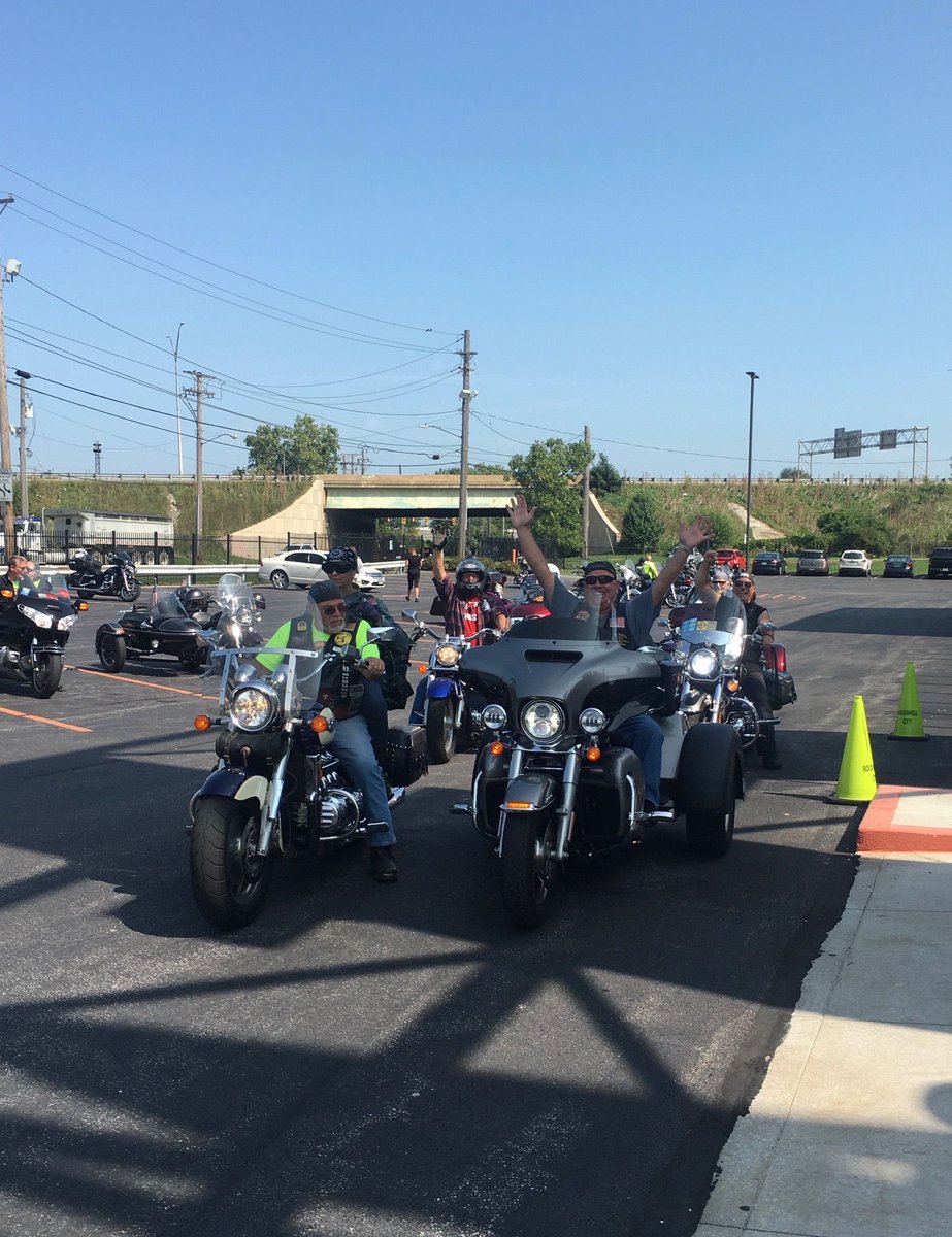 TheCityMission's tweet photo. Thank you to all who participated in Ride with a Mission 2020 yesterday! It was a huge success, with 135 riders (including one four legged friend!) making their way to 5 stops around Cleveland - all to support men, women, and children on their journey to overcoming homelessness! https://t.co/rOJnFYETws