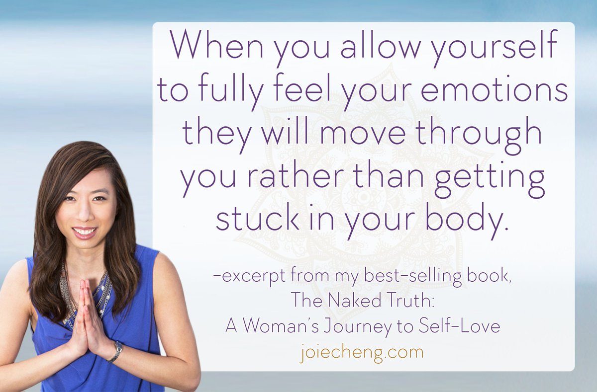 selflovehealer's tweet photo. "When you allow yourself to fully feel your emotions they will move through you rather than getting stuck in your body." -excerpt from my best-selling book The Naked Truth: A Woman's Journey to Self-Love #truthteller #thenakedtruthmovement https://t.co/FeP07Eiedn