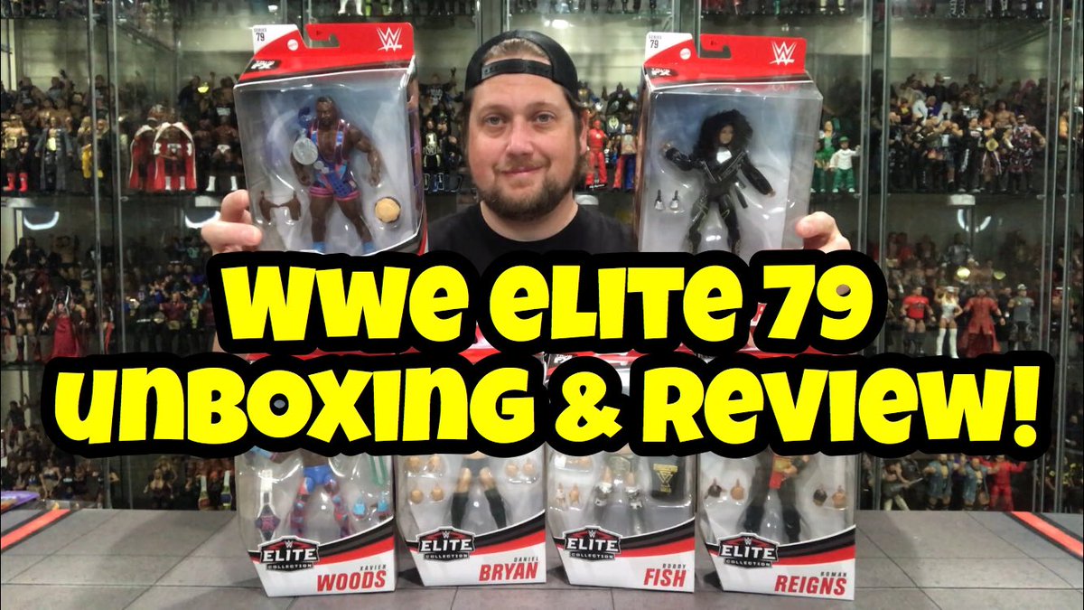 WWE Mattel Elite 79 Unboxing & Review!  Daniel Bryan,Roman Reigns, Bobby Fish, Big E & More!youtu.be/FVqKMbcphgU #mattelwwe #unboxing #actionfigures #wrestlingfigure #bobbyfish #romanreigns #IoShirai #danielbryan #bige #xavierwoods #newday #elite79 #wweekite79 @RingsideC #rsc
