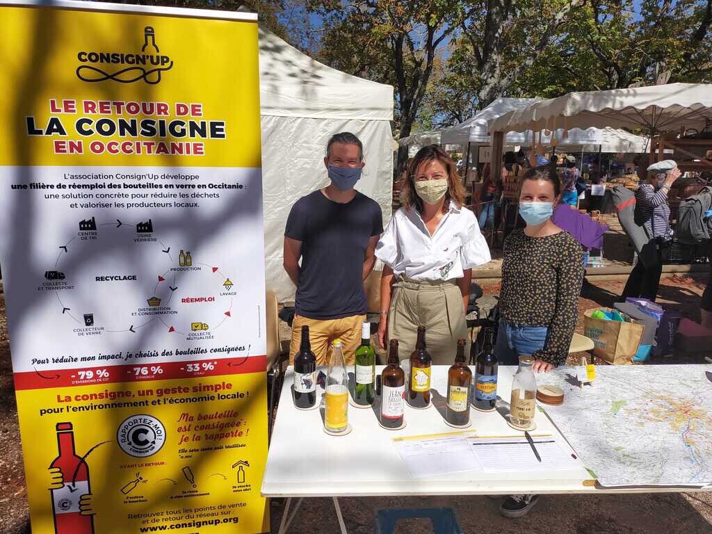 Aujourd’hui, nous étions présent au 7e #AgitaTerre à #Poucharramet organisé par <a href="/3PAformation/">3PA Formation</a> où nous avons pu évoquer notre projet d’implantation d’une station de lavage pour la #consigne en <a href="/Occitanie/">Région Occitanie</a> avec <a href="/CaroleDelga/">Carole Delga</a>. Le #réemploi fait partie du monde d’après !