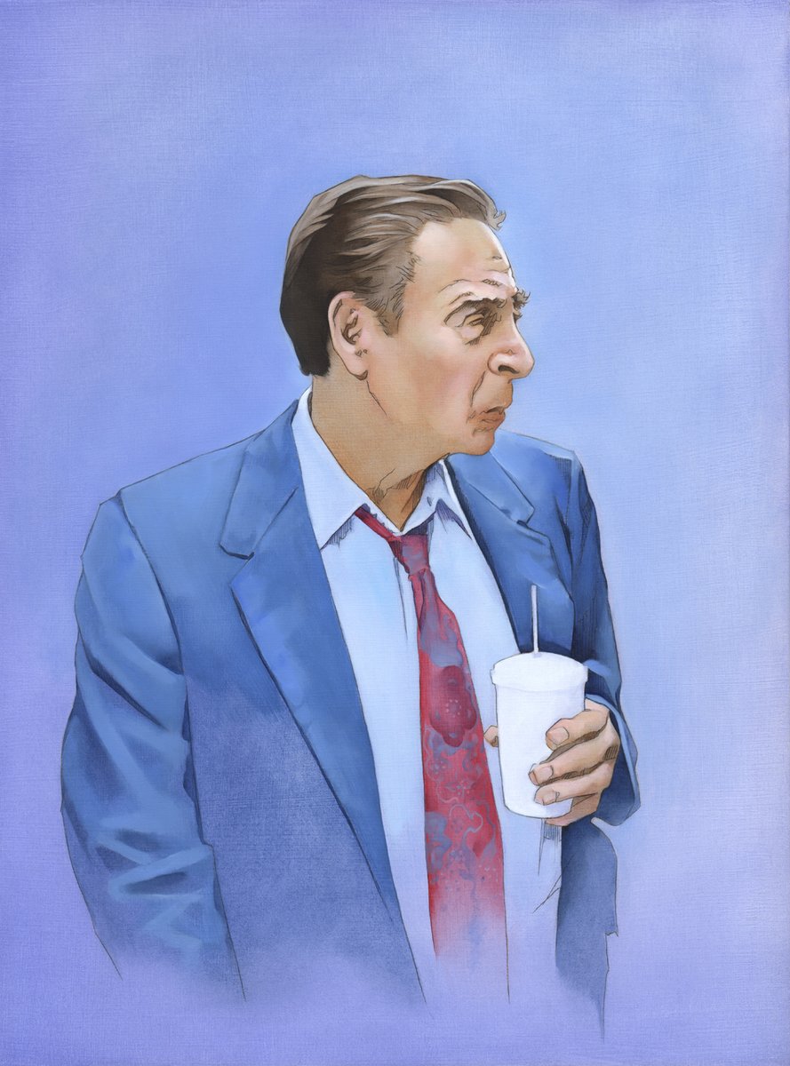 And Jerry Orbachs. In fact, I'm on the verge of completing the finest Jerry Orbach portrait of my career.  https://brandonbird.myshopify.com/search?type=product&q=orbach