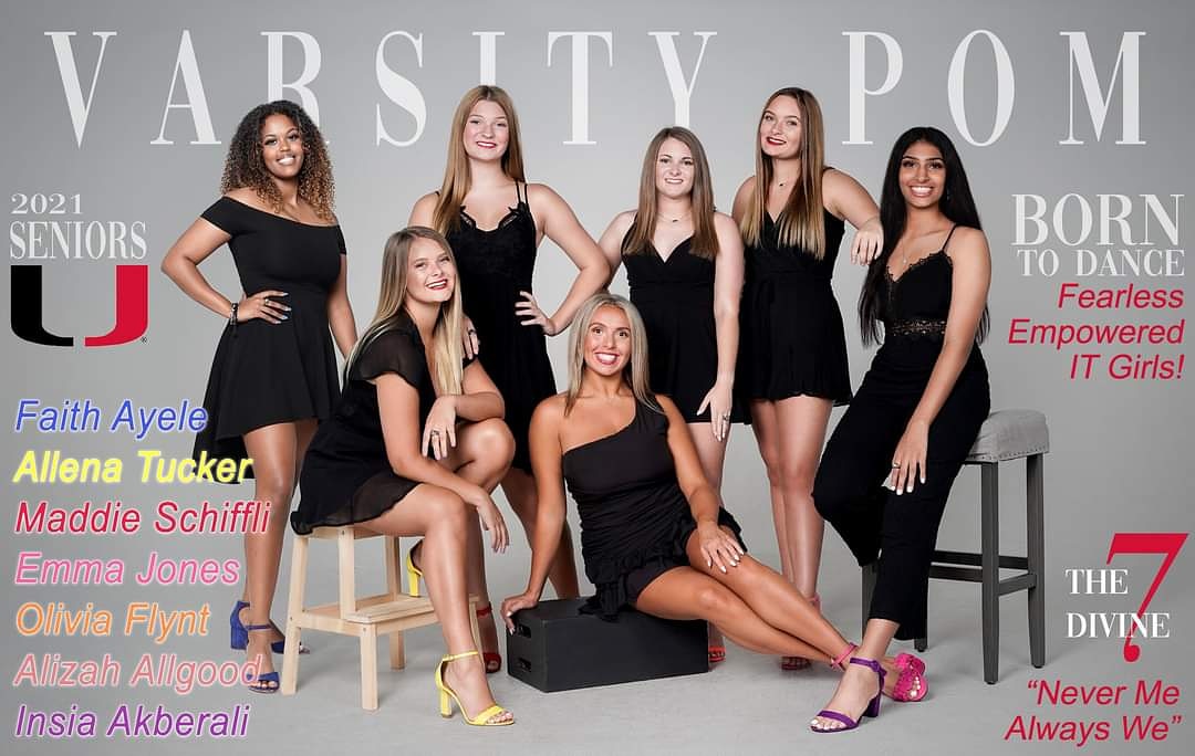 UnionPom's tweet image. In the upcoming weeks we will get to celebrate these beautiful, strong, and amazing Union Varsity Pom ladies one by one!  We can't wait to share their stories!  #uvplove #seniors2021