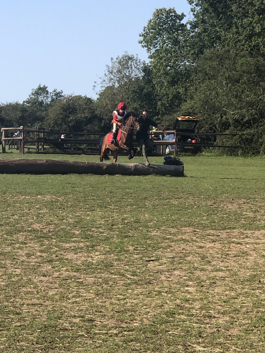 TallyHoWindsor's tweet photo. Great days #crosscountry at #hallplaceequstriancentre #firsttime #WinnerWinnerChickenDinner #ladybird #gofenfen https://t.co/CsYQ5e20fR