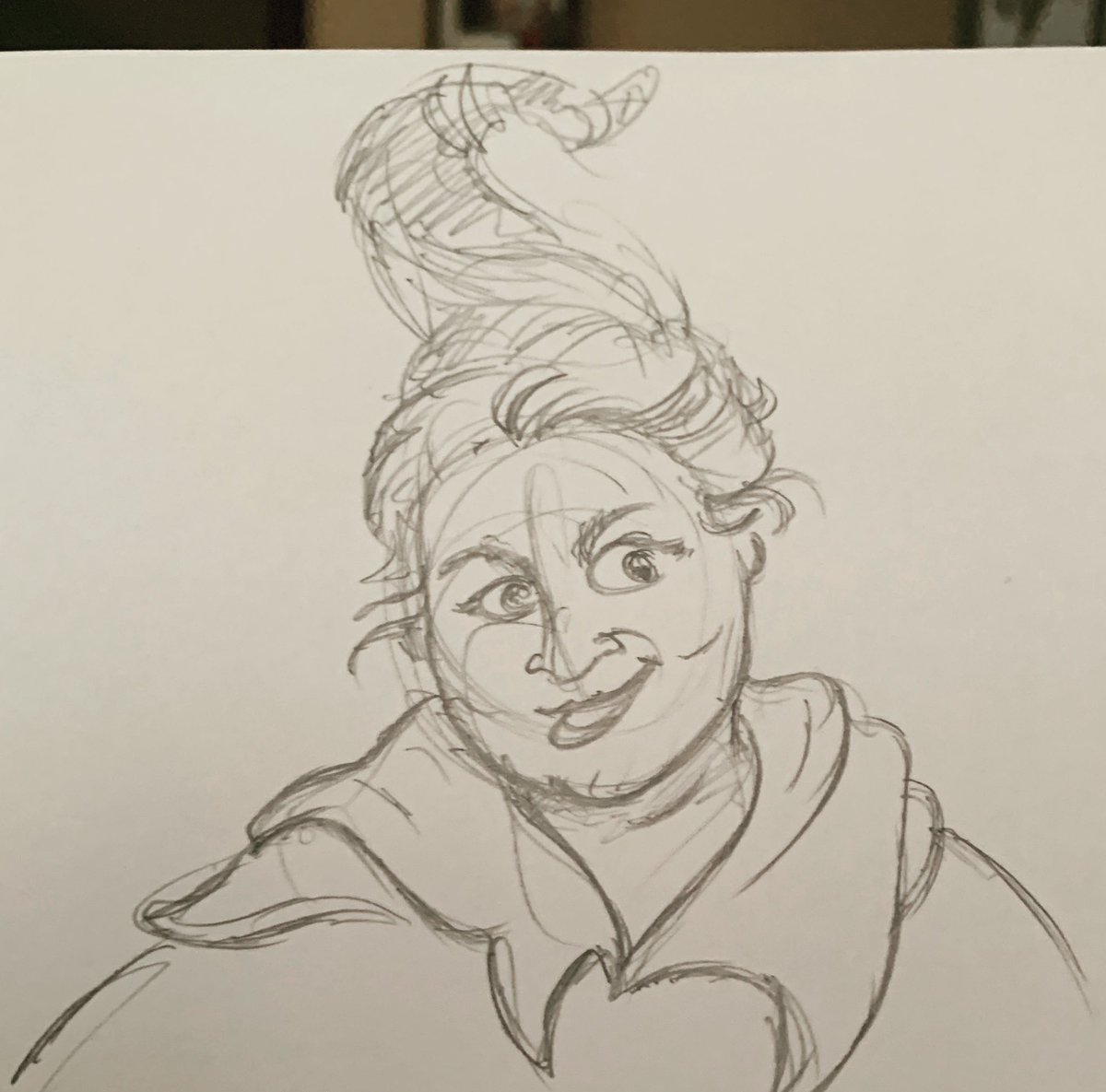 ArtistGamedev's tweet photo. Trying to get a little sketching in. #hocuspocus #art #hocuspocusart #sketch #sketchbook #sketchbookdrawing #halloweenart https://t.co/jUZmAzhT8a