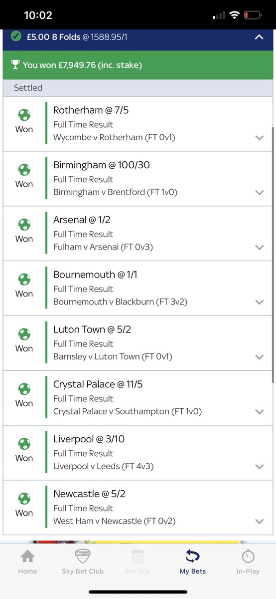 Footy Accumulators tweet media