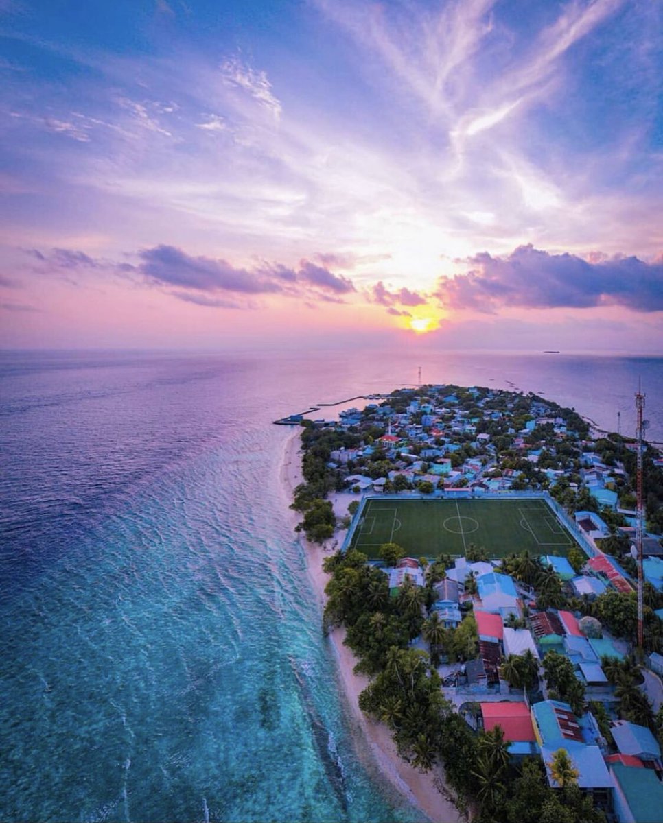 📍Mahibadhoo, Maale, 🇲🇻. #covid_19