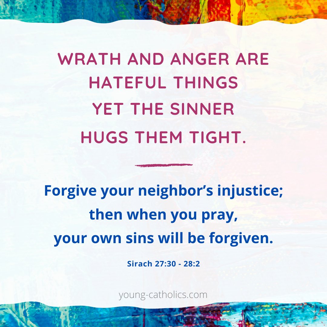 SacredHeartMA's tweet photo. #WhatIheardSunday #SundayThoughts #WrathandAngerareHatefulThings #PlanfortheWeek  #Forgive https://t.co/HzFlWfLfM1