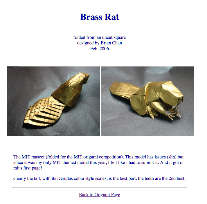 mit brass rat 2020 mit brass rat 2020