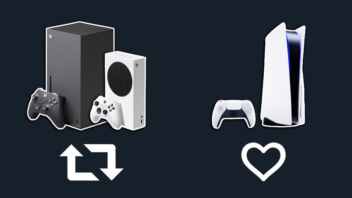 JoNiBoSsOficial's tweet photo. ¿Cuál te comprarías? #XboxSeriesS #XboxSeriesX #PS5 #PlayStation5 #Xbox 💚 💙🎮🤳 https://t.co/zLgmb9DVGQ