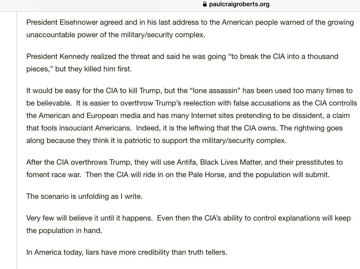  #GodSaveOurRepublic  https://www.paulcraigroberts.org/2020/09/10/the-united-states-its-constitution-have-two-months-left/