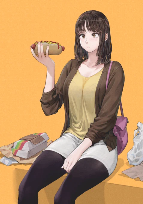 ホットド…
#タベガール 
